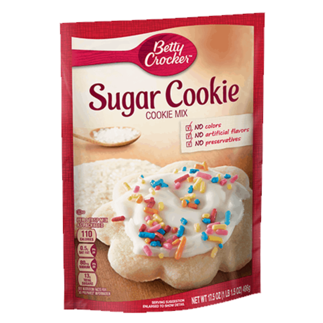 BETTY C. SUGAR COOKIE MIX 496G